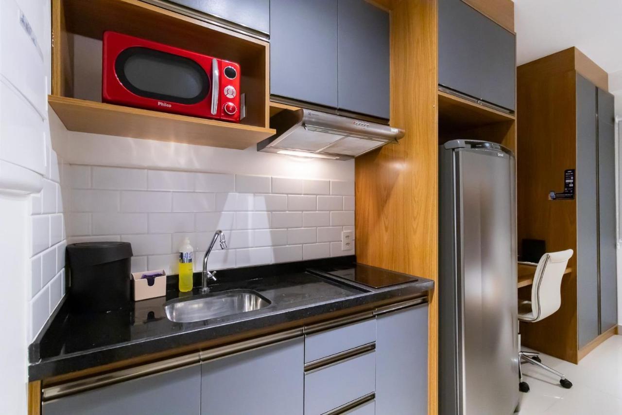 Studios Modernos Totalmente Mobiliados Com Academia Proximo A Metro Parque Ibirapuera E Hospitais เซาเปาโล ภายนอก รูปภาพ