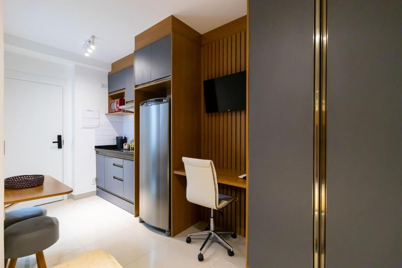 Studios Modernos Totalmente Mobiliados Com Academia Proximo A Metro Parque Ibirapuera E Hospitais เซาเปาโล ภายนอก รูปภาพ