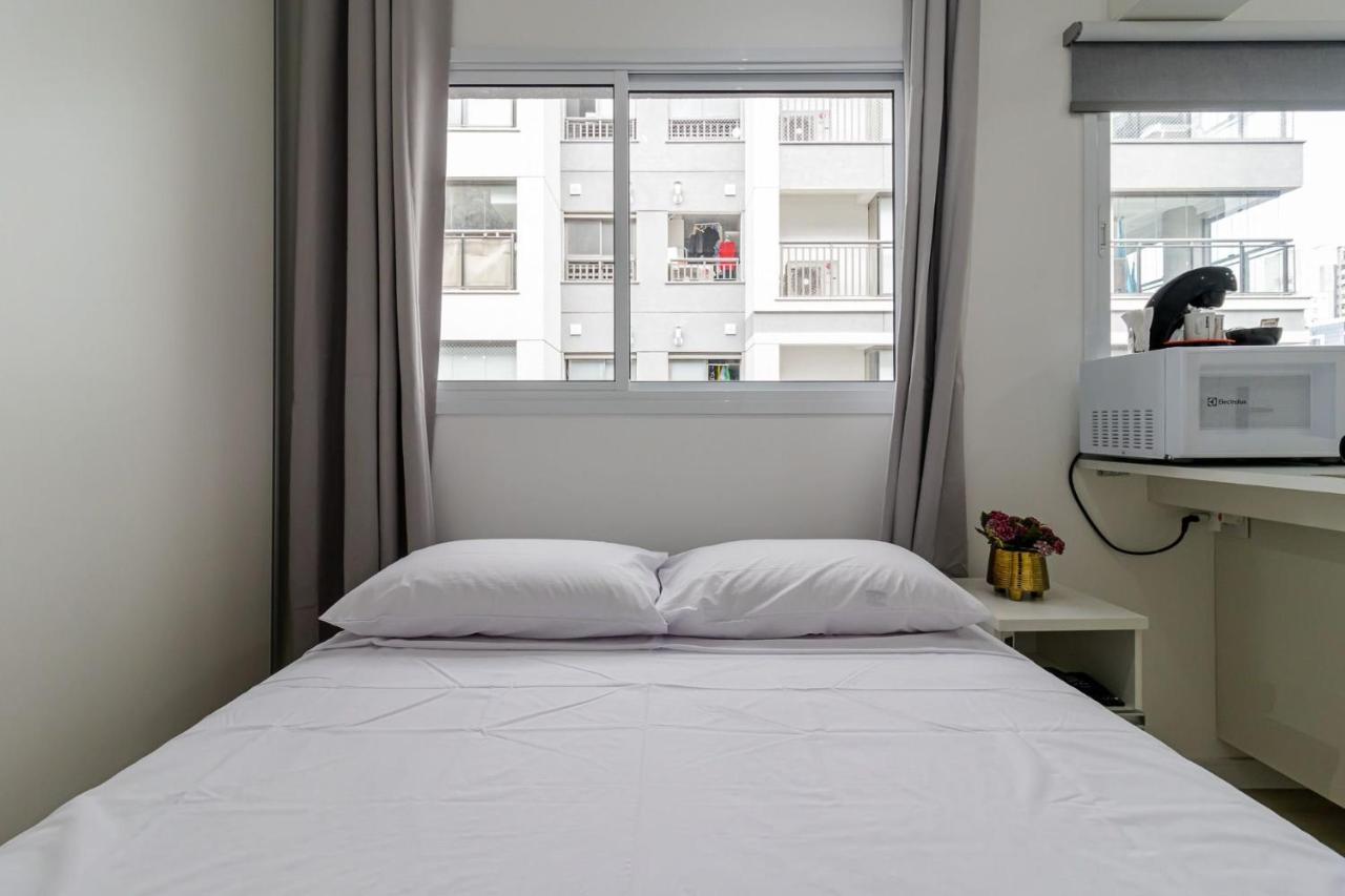 Studios Modernos Totalmente Mobiliados Com Academia Proximo A Metro Parque Ibirapuera E Hospitais เซาเปาโล ภายนอก รูปภาพ
