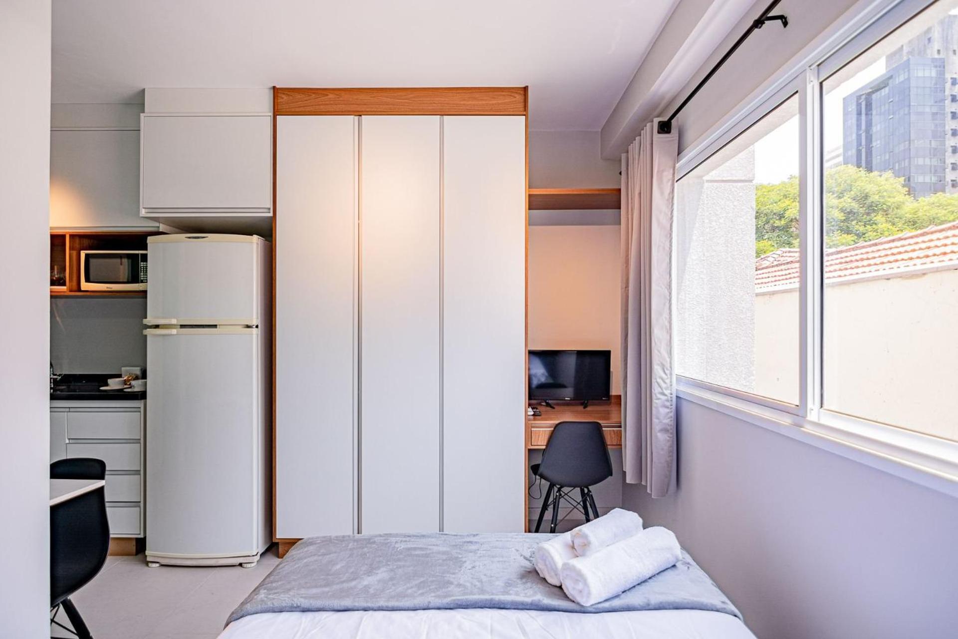 Studios Modernos Totalmente Mobiliados Com Academia Proximo A Metro Parque Ibirapuera E Hospitais เซาเปาโล ภายนอก รูปภาพ