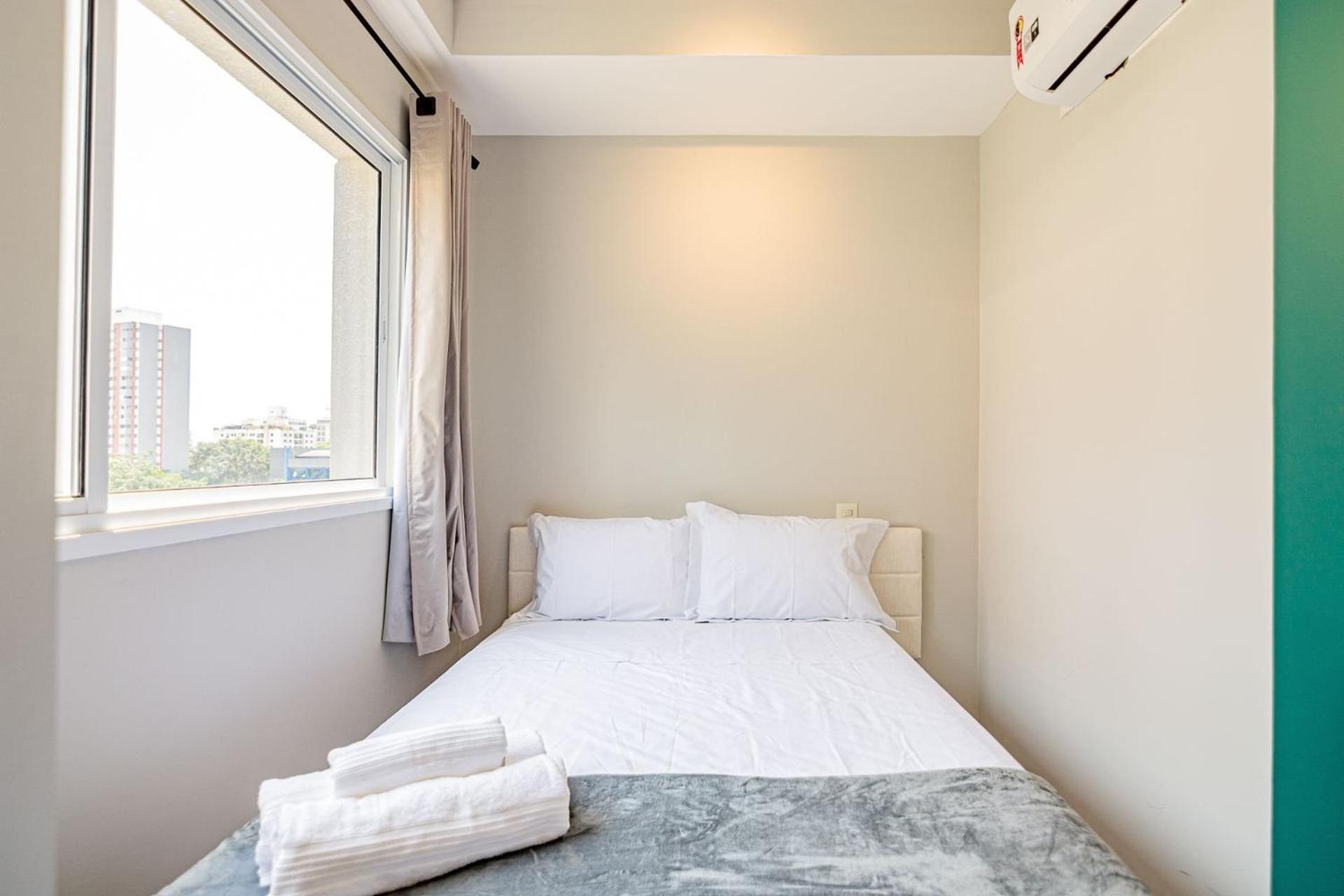 Studios Modernos Totalmente Mobiliados Com Academia Proximo A Metro Parque Ibirapuera E Hospitais เซาเปาโล ภายนอก รูปภาพ