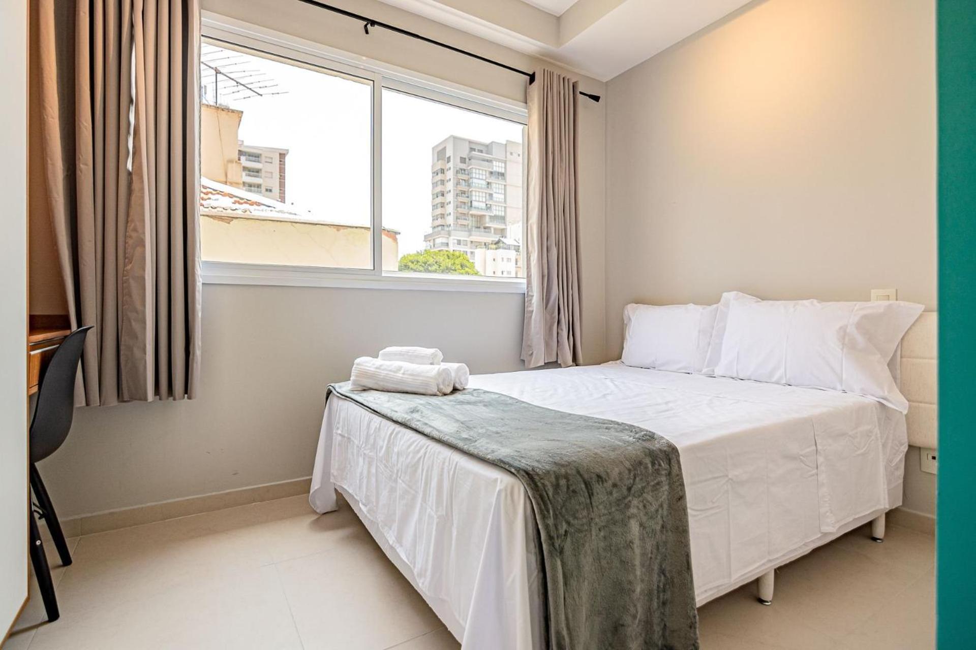 Studios Modernos Totalmente Mobiliados Com Academia Proximo A Metro Parque Ibirapuera E Hospitais เซาเปาโล ภายนอก รูปภาพ