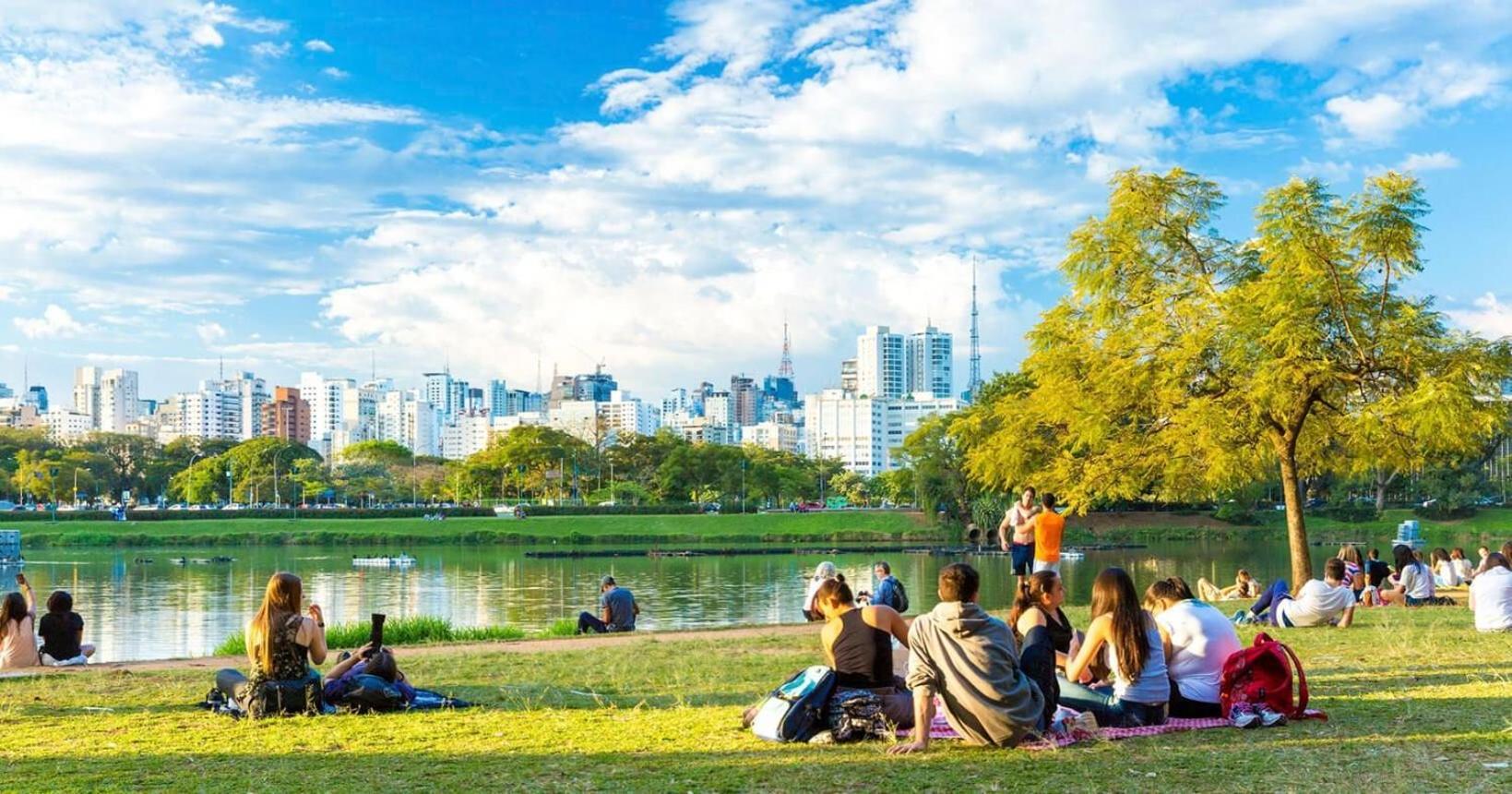 Studios Modernos Totalmente Mobiliados Com Academia Proximo A Metro Parque Ibirapuera E Hospitais เซาเปาโล ภายนอก รูปภาพ